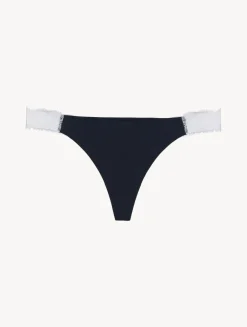 La Perla Lace Thong In And Off-white< G String & Thong