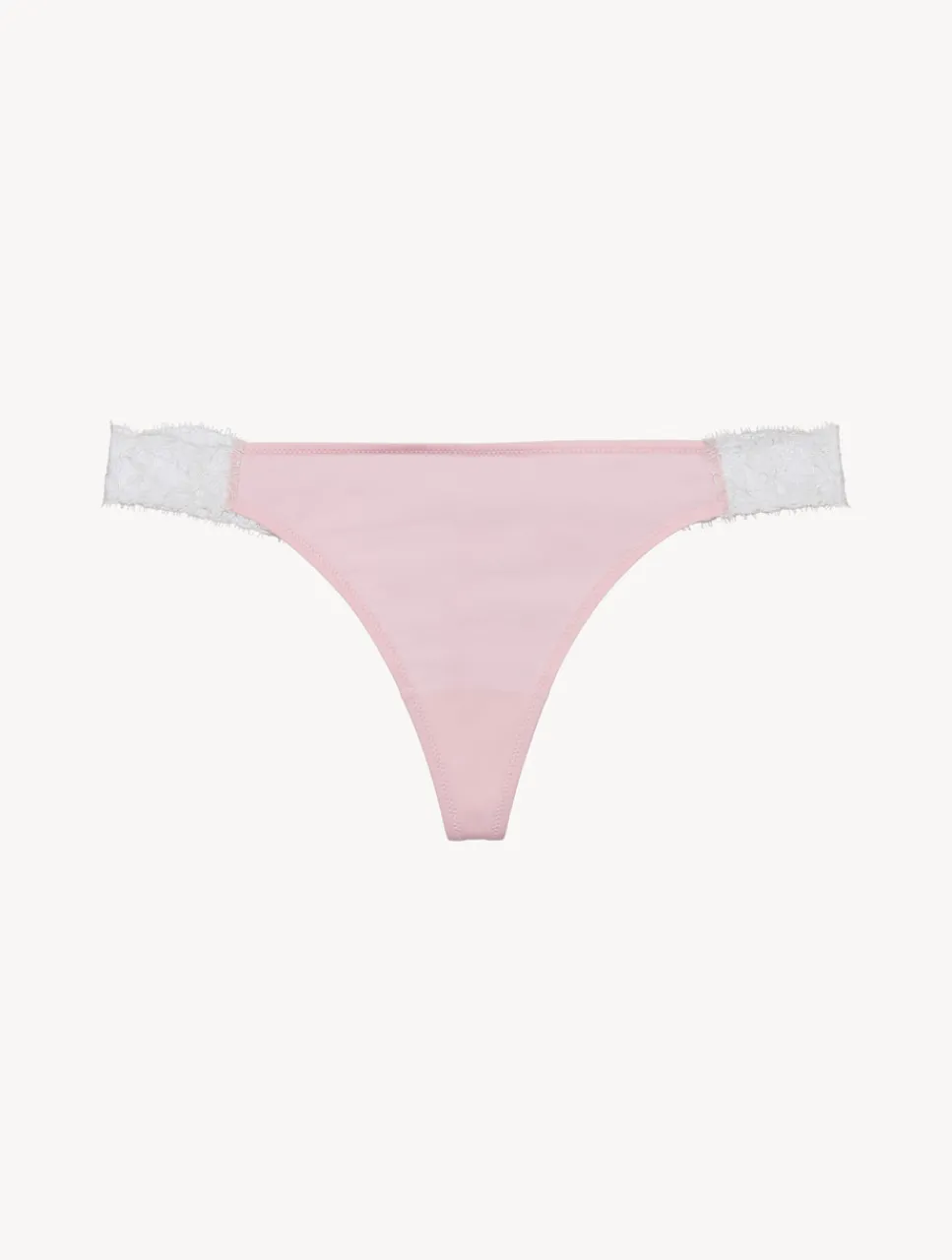 La Perla Lace Thong In And Cream< G String & Thong