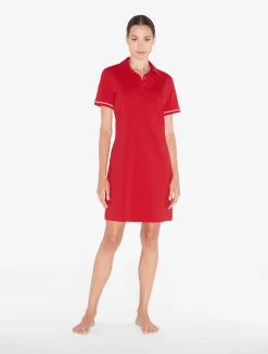 La Perla Monogram Polo Dress In< Beach Coverups