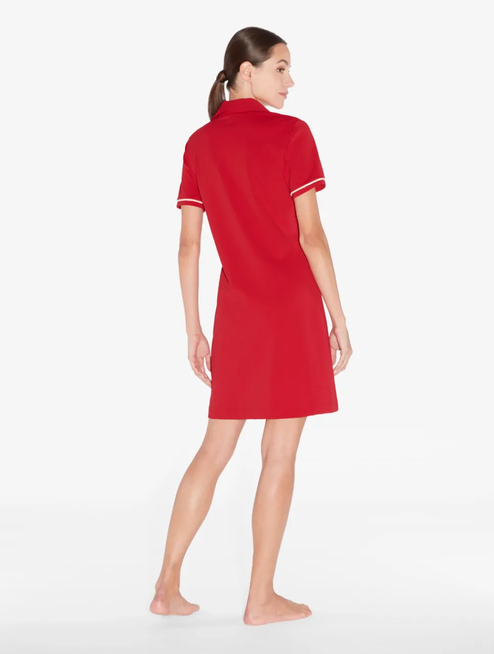 La Perla Monogram Polo Dress In< Beach Coverups