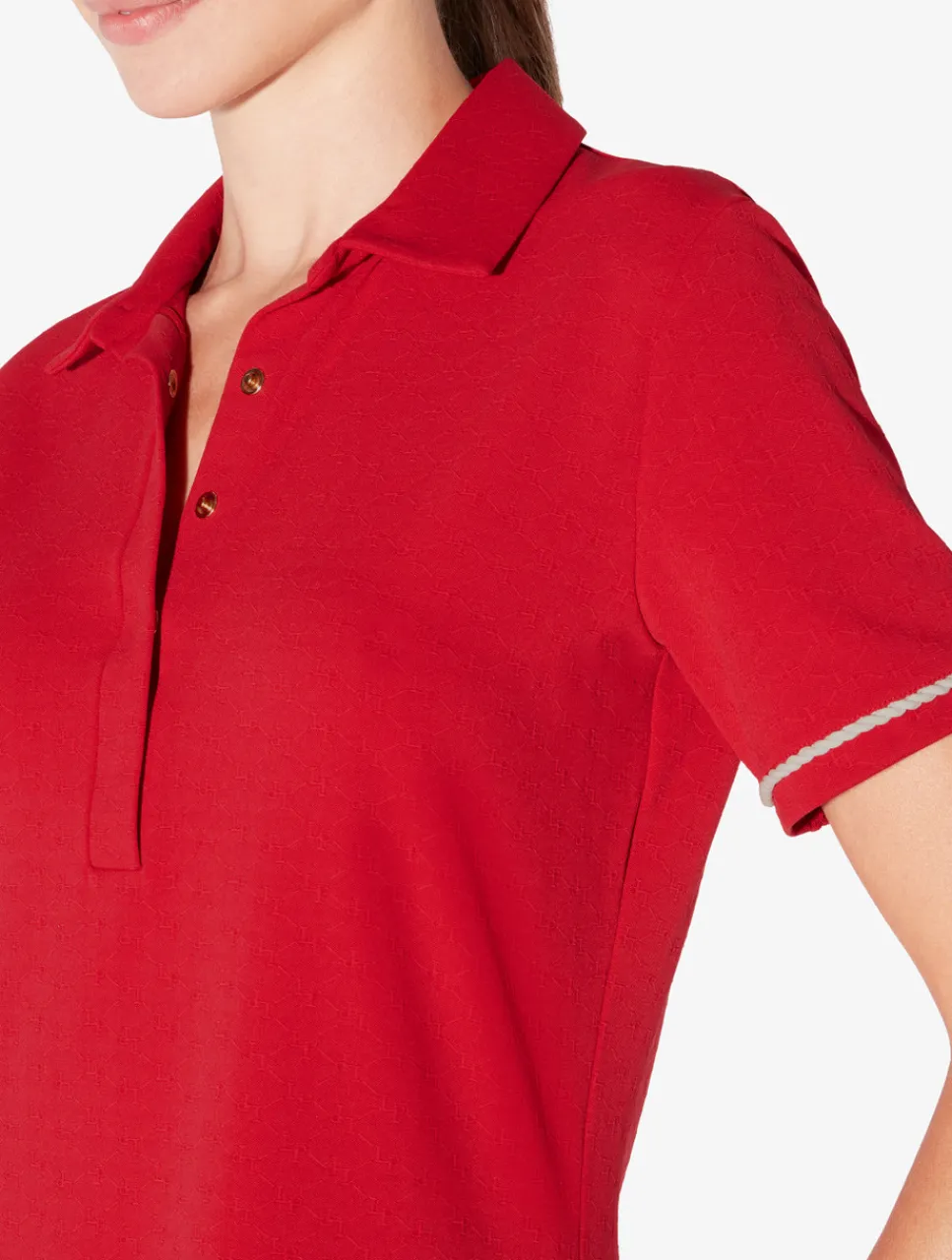 La Perla Monogram Polo Dress In< Beach Coverups