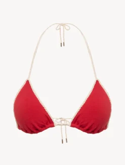 La Perla Monogram Triangle Bikini Top In< Bikinis