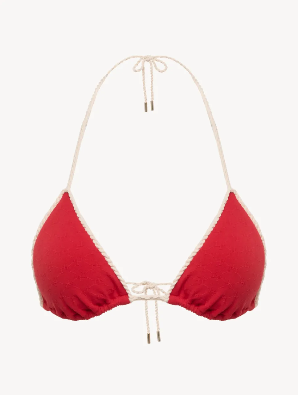 La Perla Monogram Triangle Bikini Top In< Bikinis