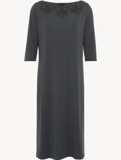 La Perla Nightdress In Charcoal< Pajamas|Loungewear
