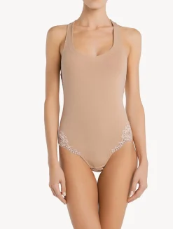 La Perla Cotton Bodysuit< Bodysuits & Bustiers
