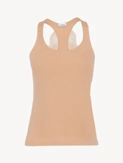 La Perla Cotton Vest Top< Camisoles|Pajamas