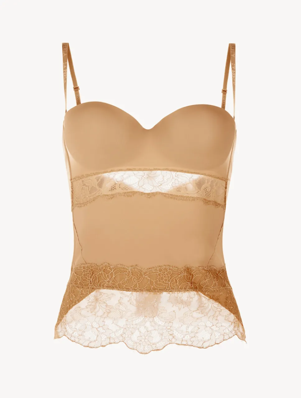La Perla Lycra Corset With Chantilly Lace< Bodysuits & Bustiers|Shapewear