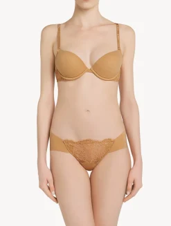 La Perla Lycra Thong With Chantilly Lace< G String & Thong|Shapewear