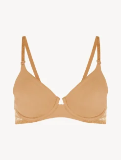 La Perla Lycra Underwired Bra With Chantilly Lace< T-Shirt|Underwired