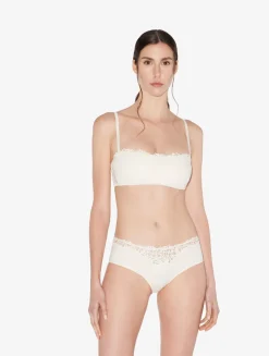 La Perla Non-wired Bandeau Bra With Macramé< Bandeau|Padded