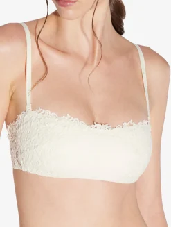 La Perla Non-wired Bandeau Bra With Macramé< Bandeau|Padded
