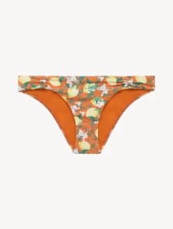La Perla Printed Bikini Brief With Pleat Detailing< Bikinis