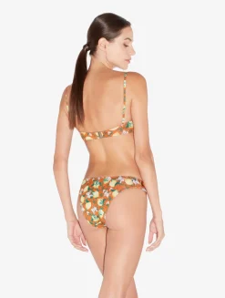 La Perla Printed Bikini Brief With Pleat Detailing< Bikinis