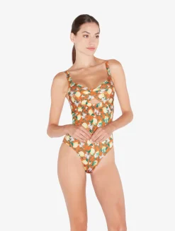 La Perla Printed Cut-out Swimsuit< One-Piece Bathing Suits
