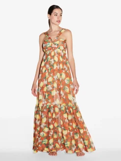 La Perla Printed Maxi Dress< Beach Coverups