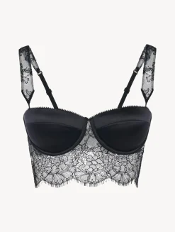 La Perla Padded Bralette In With Leavers Lace< Bralette|Padded