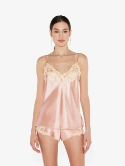 La Perla Silk Camisole With Frastaglio< Camisoles|Pajamas