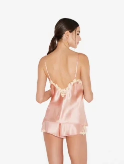 La Perla Silk Camisole With Frastaglio< Camisoles|Pajamas