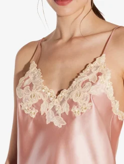 La Perla Silk Camisole With Frastaglio< Camisoles|Pajamas