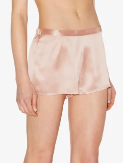 La Perla Powder Silk Pajama Shorts< Pajamas|Loungewear