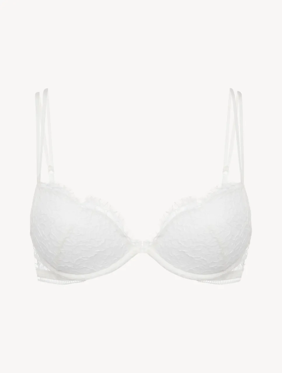 La Perla Push-up Bra With Lace In Natural< Padded|Push-Up