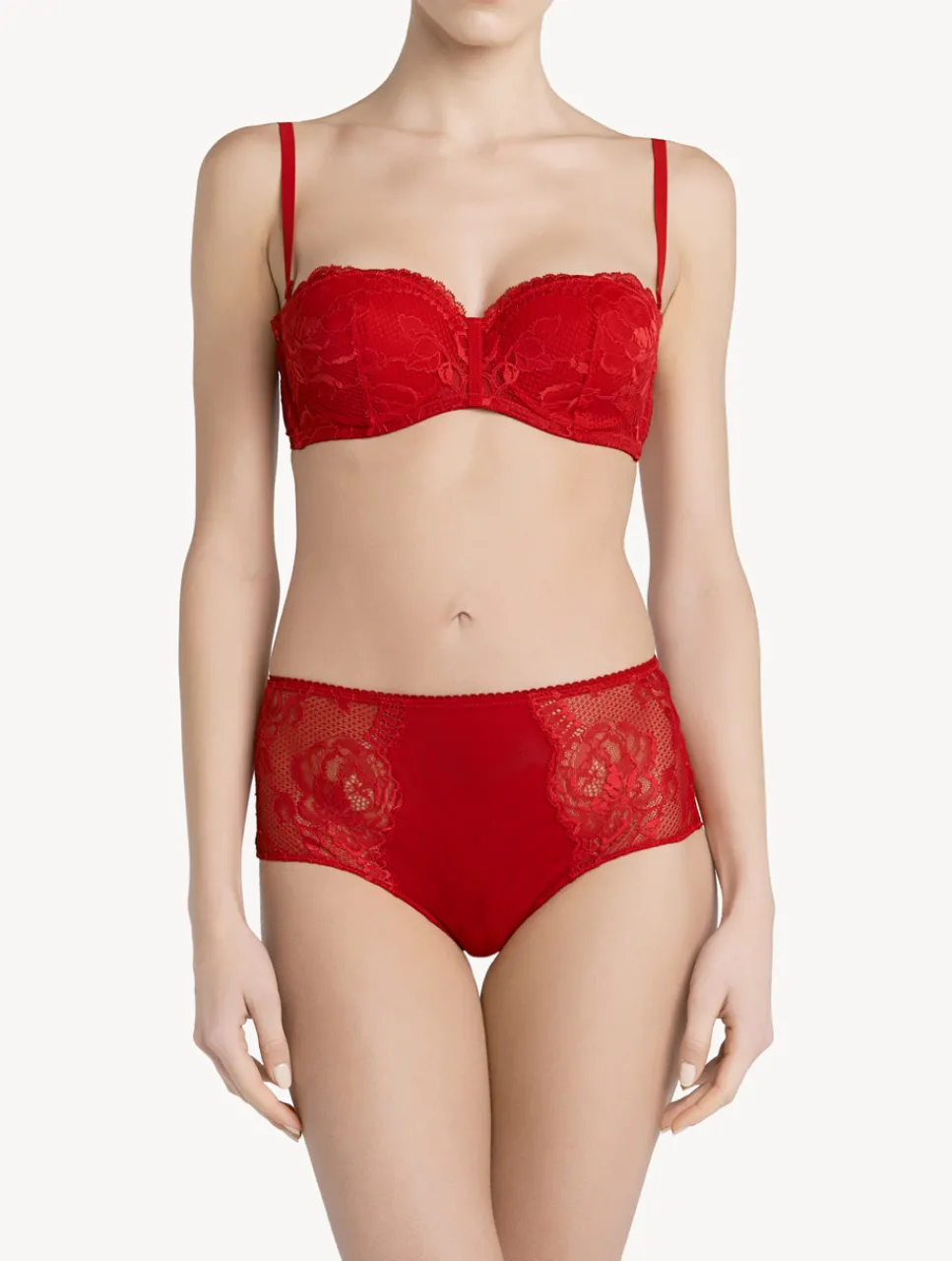 La Perla Lace Bandeau Bra< Bandeau|Padded