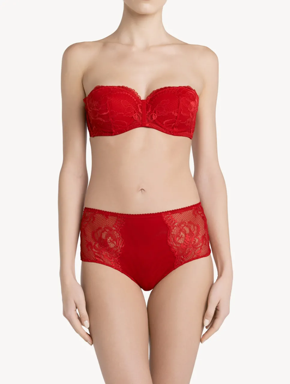 La Perla Lace Bandeau Bra< Bandeau|Padded