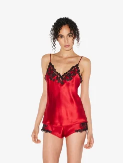 La Perla Silk Camisole With Frastaglio< Camisoles|Pajamas