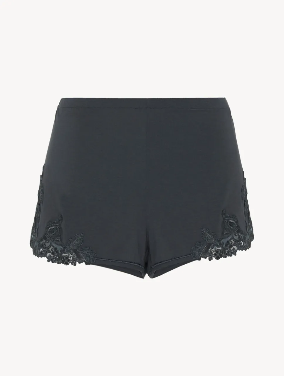 La Perla Shorts In Charcoal Jersey< Pajamas|Loungewear