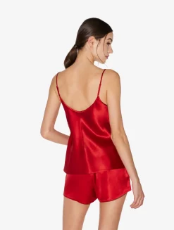 La Perla Silk Camisole In Garnet< Camisoles|Pajamas