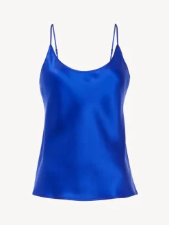 La Perla Silk Camisole Top In Electric< Camisoles|Pajamas