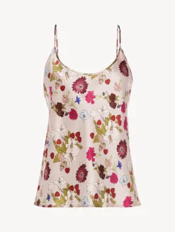 La Perla Silk Floral Print Camisole Top< Camisoles|Pajamas