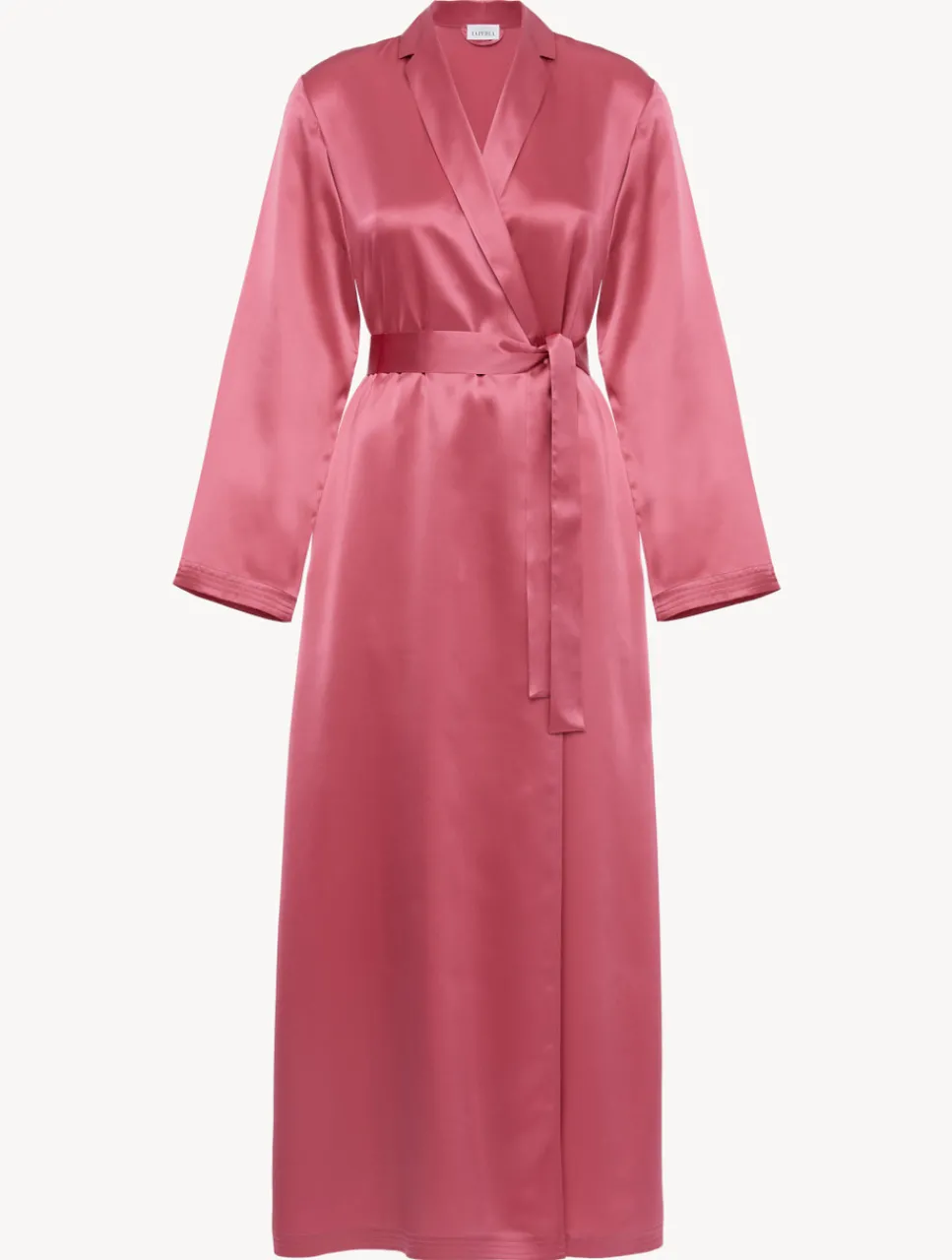 La Perla Silk Long Robe In Wild Orchid< Robes|Silk Sleepwear