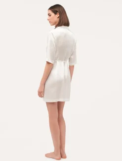 La Perla Silk Long Shirt In< Silk Sleepwear