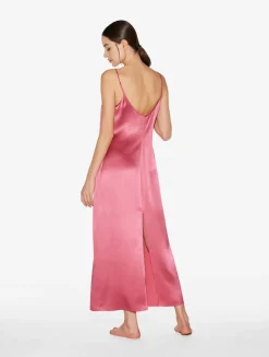 La Perla Silk Long Slip Dress In Wild Orchid< Slips & Dresses|Silk Sleepwear