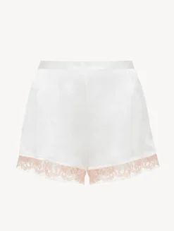 La Perla Silk Shorts With Leavers Lace In< Sleep Shorts & Trousers|Silk Sleepwear