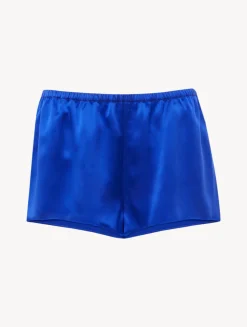 La Perla Silk Sleep Shorts In Electric< Pajamas|Sleep Shorts & Trousers