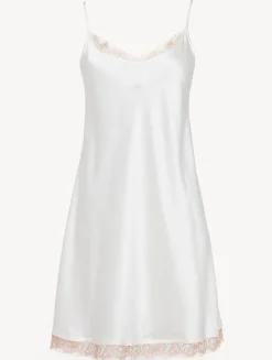 La Perla Silk Slip With Leavers Lace In< Slips & Dresses|Silk Sleepwear