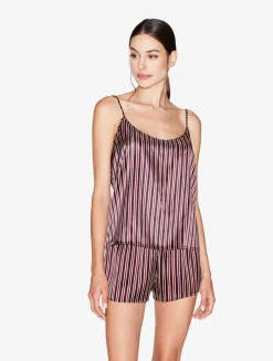 La Perla Silk Striped Camisole Top< Camisoles|Pajamas