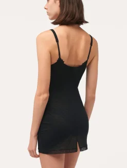 La Perla Slip Dress In Stretch Tulle< Shapewear|Slips & Dresses