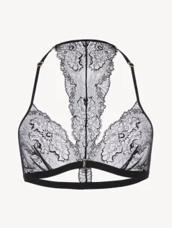 La Perla Soft Triangle Bra In With Leavers Lace< Triangle