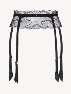 La Perla Suspender Belt In With Leavers Lace< Garter Belts