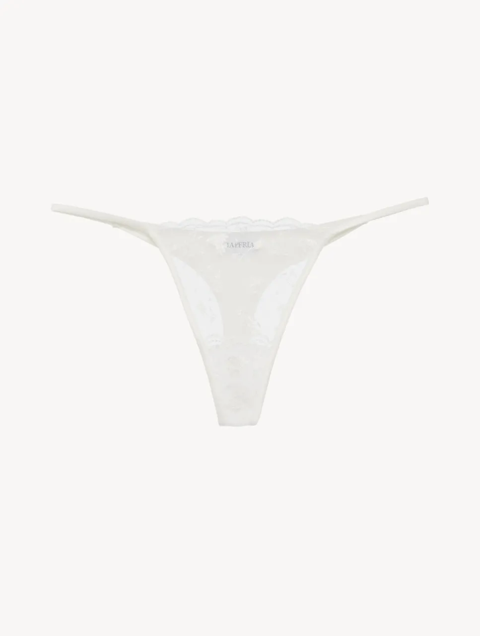 La Perla Thong In Lys With Embroidered Tulle< G String & Thong
