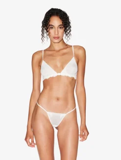 La Perla Thong In Stretch Tulle< G String & Thong|Shapewear