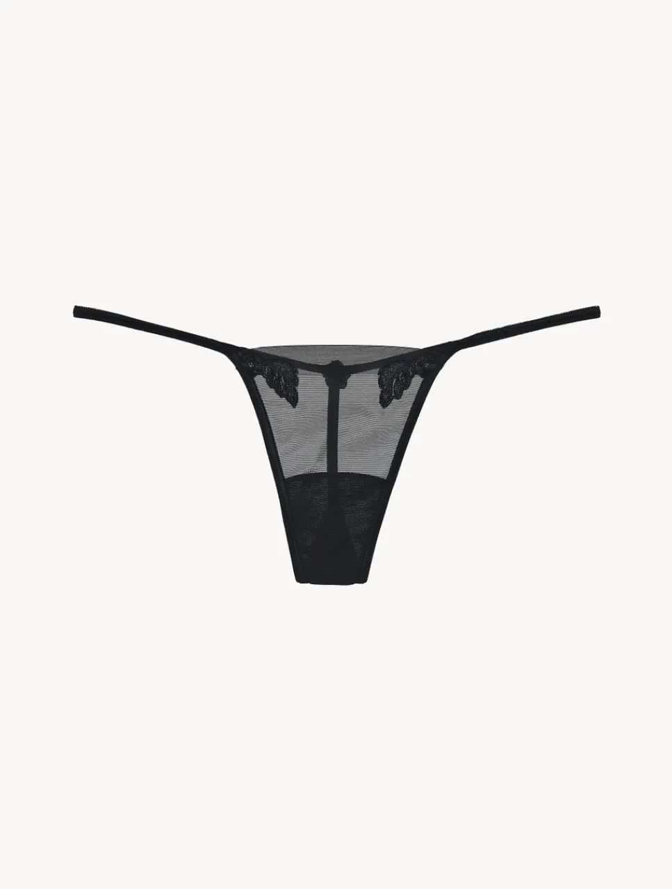 La Perla Thong In Sheer Stretch Tulle< G String & Thong|Shapewear
