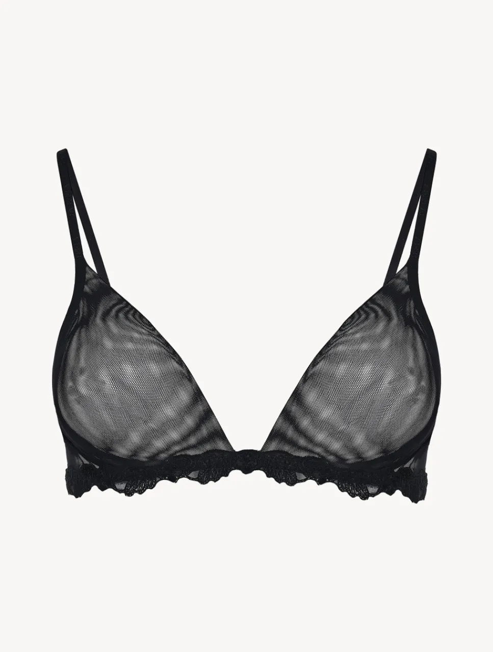 La Perla Triangle Bra In Sheer Stretch Tulle< Triangle|Wireless