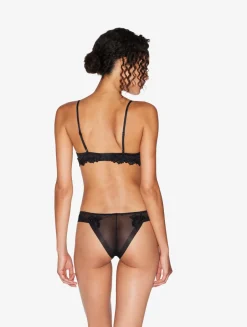 La Perla Triangle Bra In Sheer Stretch Tulle< Triangle|Wireless