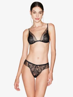 La Perla Triangle Bra With Leavers Lace< Triangle|Wireless