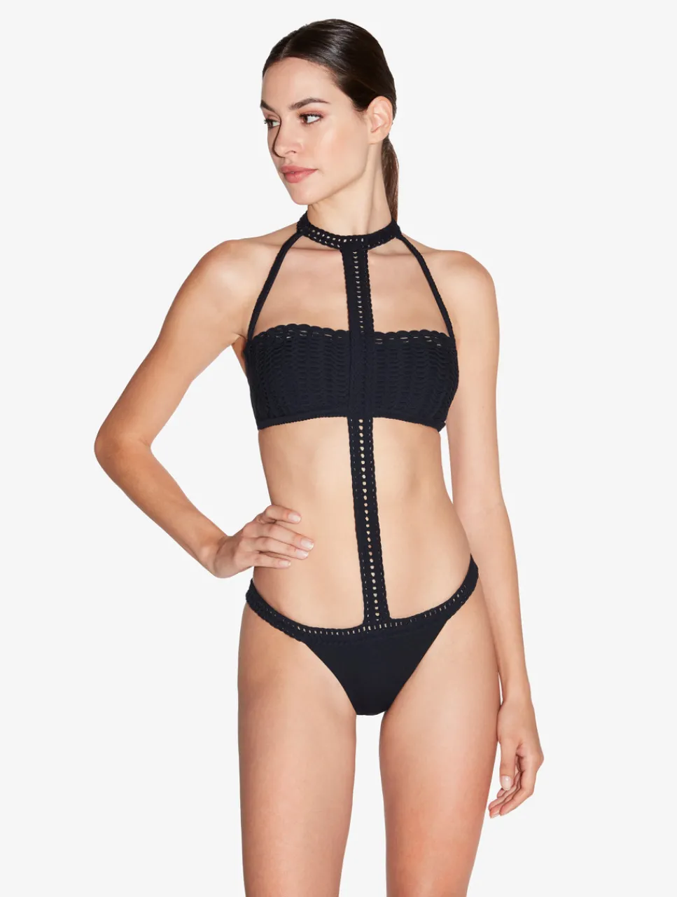 La Perla Trikini In With Soutache< Bikinis|One-Piece Bathing Suits