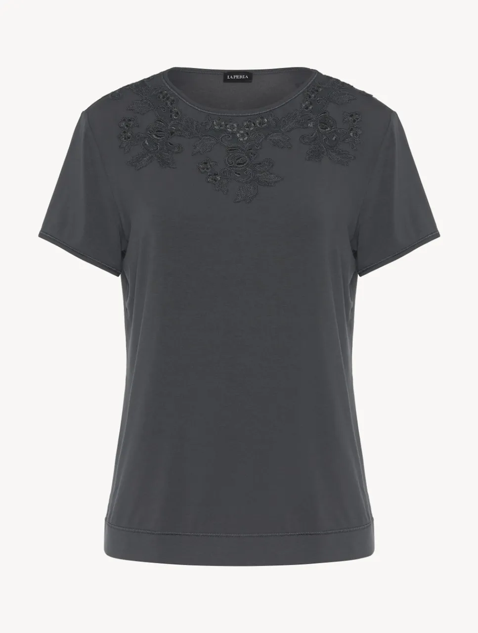 La Perla T-shirt In Charcoal< Camisoles|Pajamas